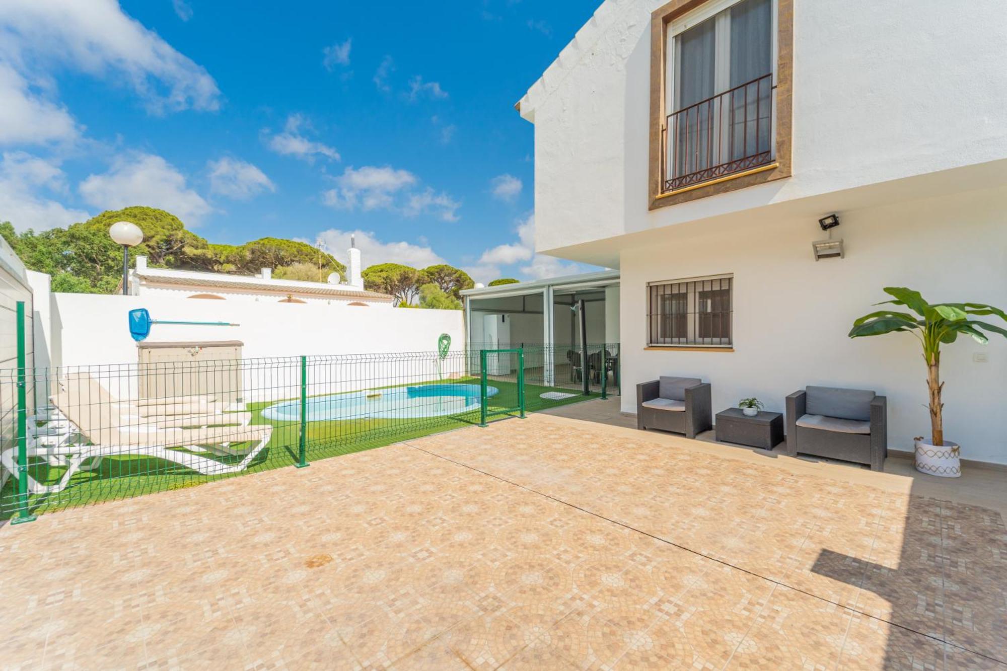 Chalet Privado Rural Barbate Zimmer foto