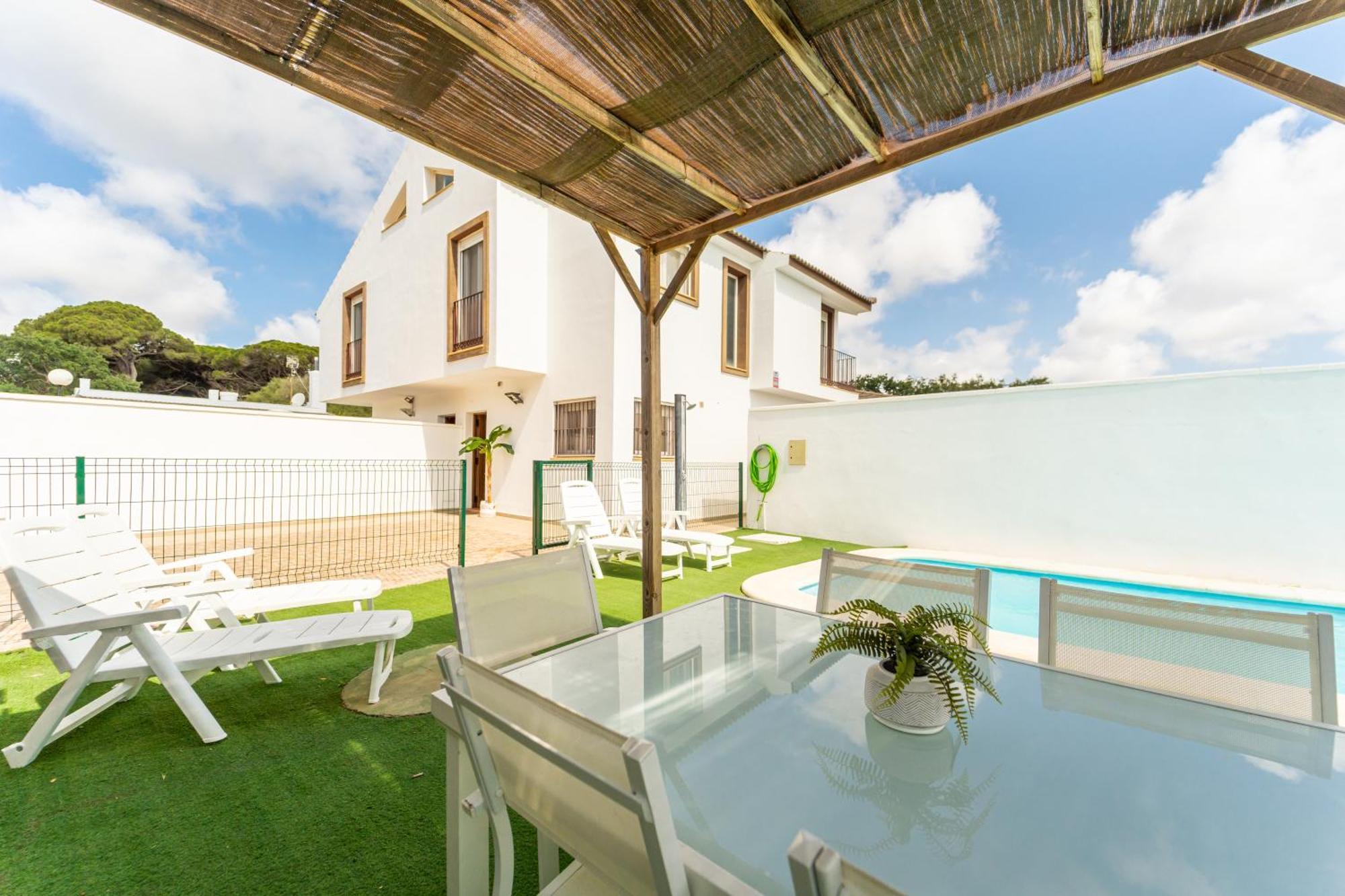 Chalet Privado Rural Barbate Zimmer foto