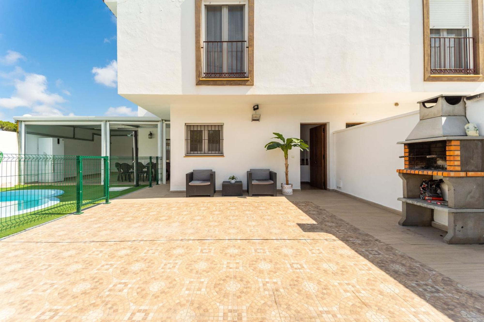 Chalet Privado Rural Barbate Zimmer foto