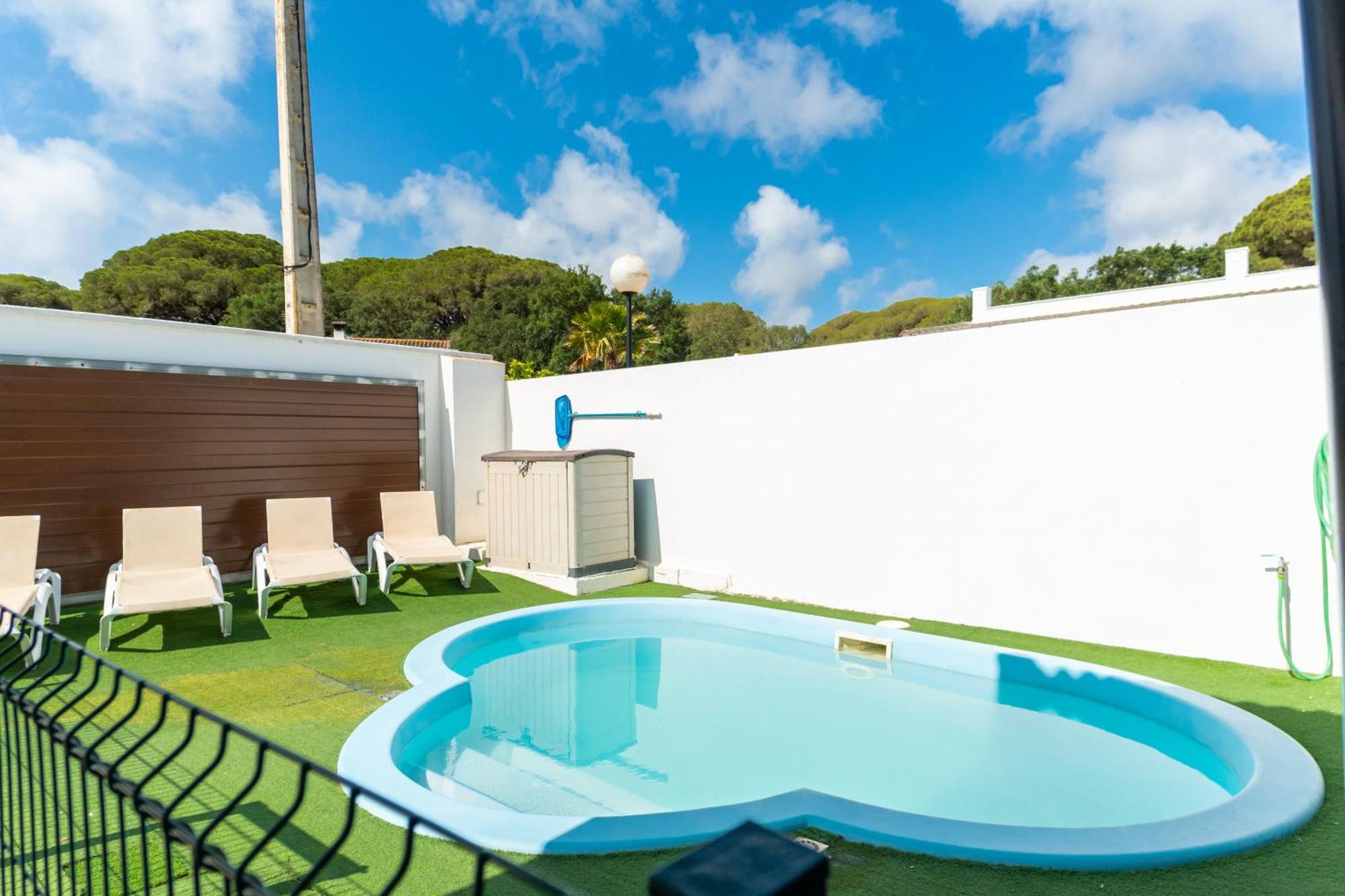 Chalet Privado Rural Barbate Zimmer foto