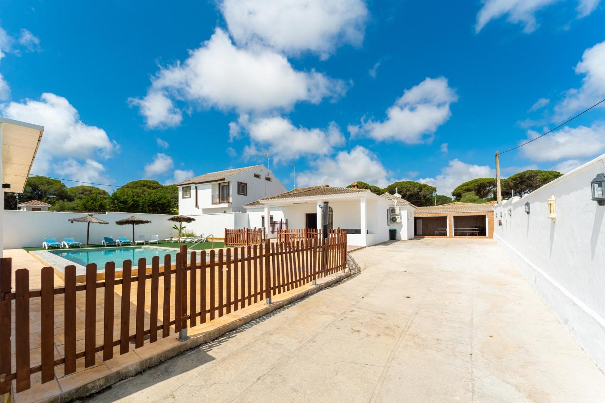 Chalet Privado Rural Barbate Zimmer foto