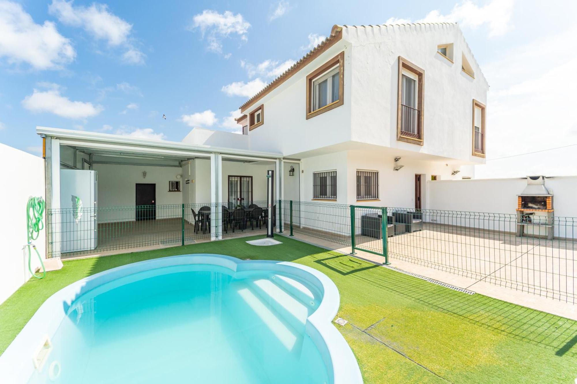 Chalet Privado Rural Barbate Zimmer foto