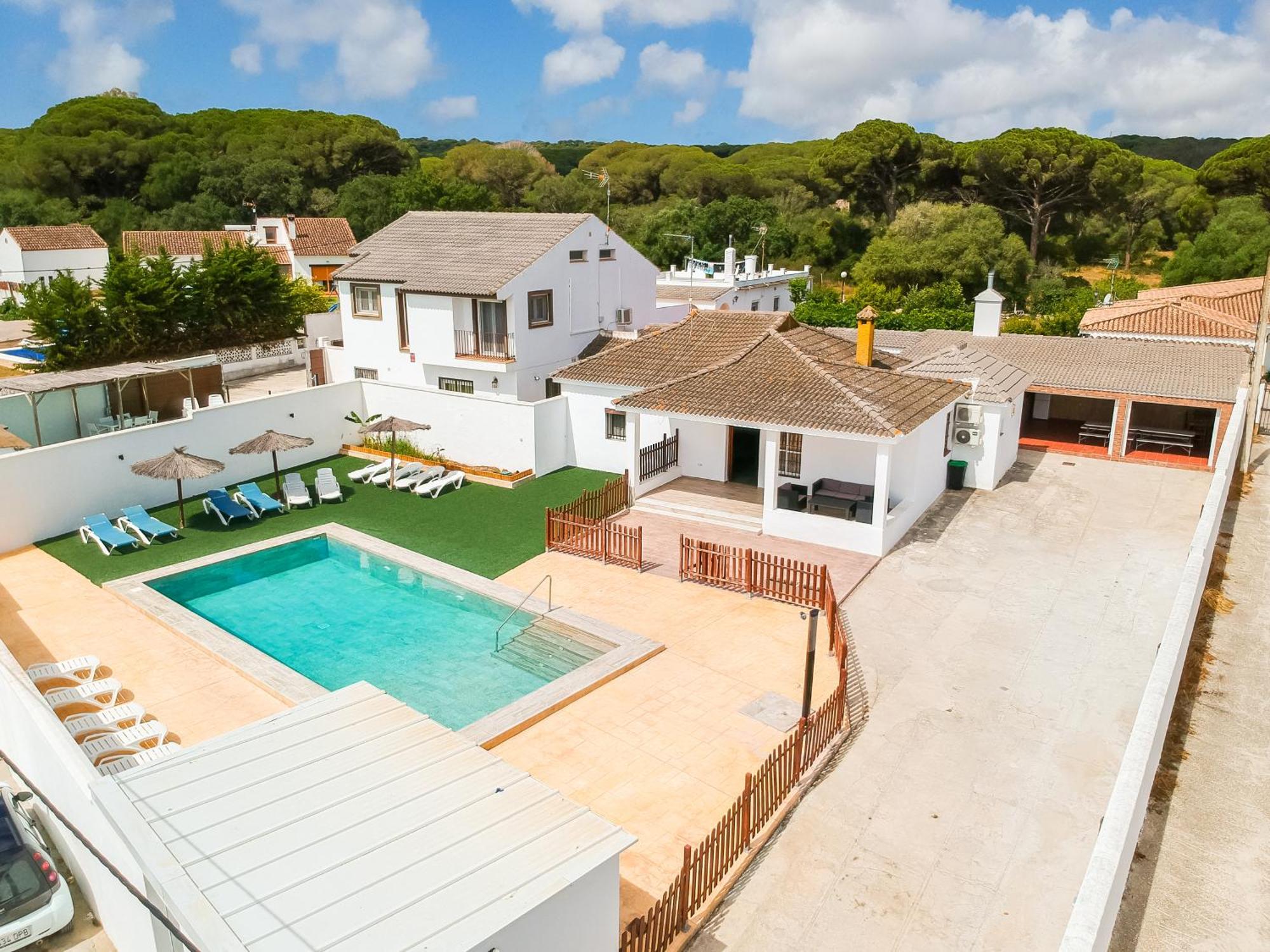 Chalet Privado Rural Barbate Zimmer foto